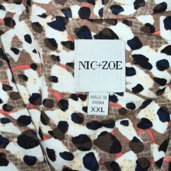 NIC+ZOE Forest Spot Printed Top - XXL - Picture 16 of 16